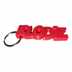 Porte Clés - Personnalisable - Découvrez nos porte-clés personnalisables, imprimés en 3D avec votre prénom. Chaque accessoire